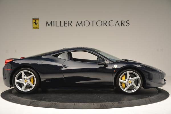 Used 2012 Ferrari 458 Italia for sale Sold at Bentley Greenwich in Greenwich CT 06830 9