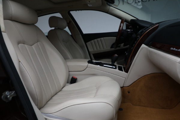 Used 2011 Maserati Quattroporte for sale Sold at Bentley Greenwich in Greenwich CT 06830 23