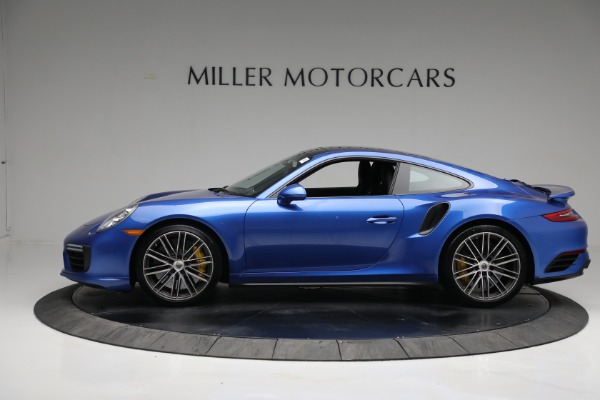 Used 2017 Porsche 911 Turbo S for sale Sold at Bentley Greenwich in Greenwich CT 06830 3