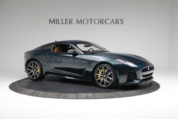 Used 2018 Jaguar F-TYPE SVR for sale Sold at Bentley Greenwich in Greenwich CT 06830 10