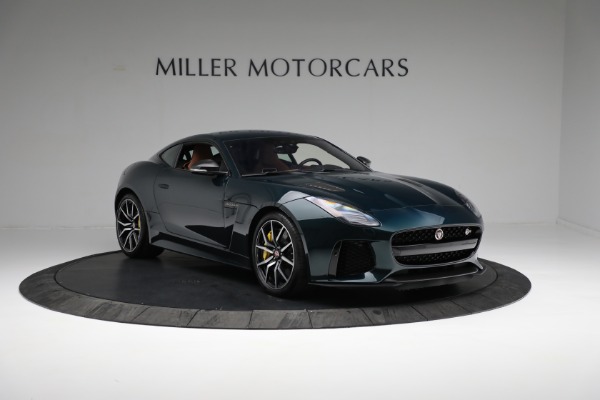 Used 2018 Jaguar F-TYPE SVR for sale Sold at Bentley Greenwich in Greenwich CT 06830 11