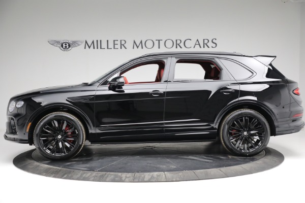 New 2022 Bentley Bentayga Speed for sale Call for price at Bentley Greenwich in Greenwich CT 06830 3