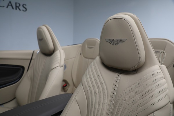 New 2022 Aston Martin DB11 Volante for sale $284,796 at Bentley Greenwich in Greenwich CT 06830 24