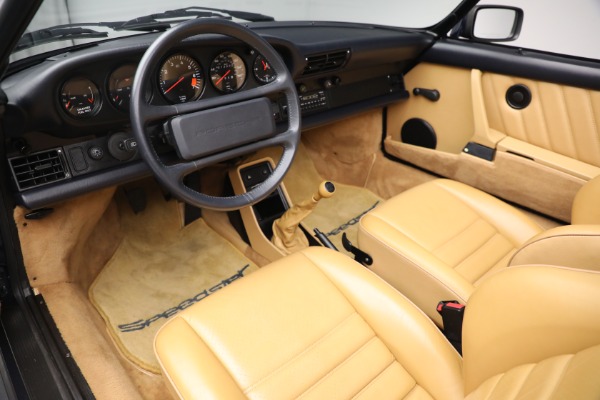 Used 1989 Porsche 911 Carrera Speedster for sale Sold at Bentley Greenwich in Greenwich CT 06830 25