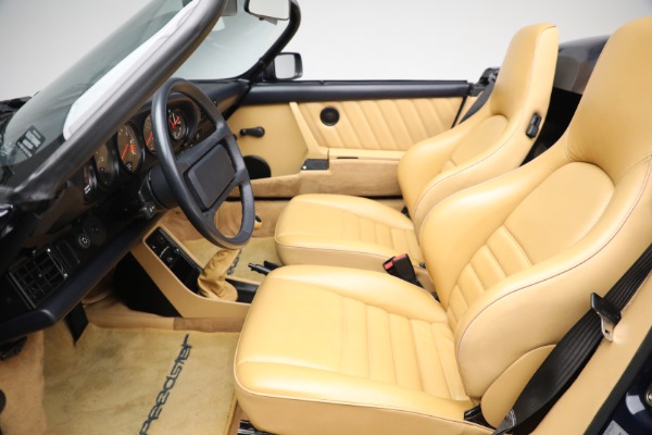 Used 1989 Porsche 911 Carrera Speedster for sale Call for price at Bentley Greenwich in Greenwich CT 06830 26