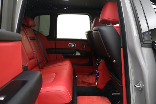 Used 2022 Rolls-Royce Black Badge Cullinan for sale Sold at Bentley Greenwich in Greenwich CT 06830 28
