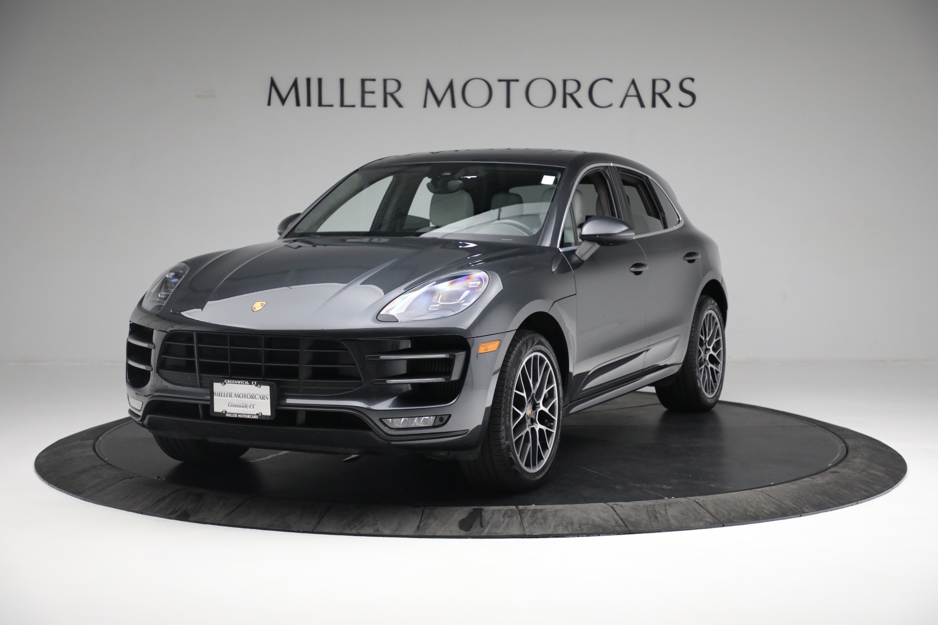 Used 2017 Porsche Macan Turbo for sale Sold at Bentley Greenwich in Greenwich CT 06830 1