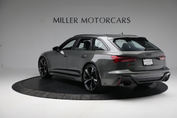 Used 2021 Audi RS 6 Avant 4.0T quattro Avant for sale $139,900 at Bentley Greenwich in Greenwich CT 06830 5