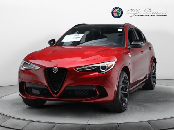 New 2023 Alfa Romeo Stelvio Quadrifoglio for sale $91,385 at Bentley Greenwich in Greenwich CT 06830 1