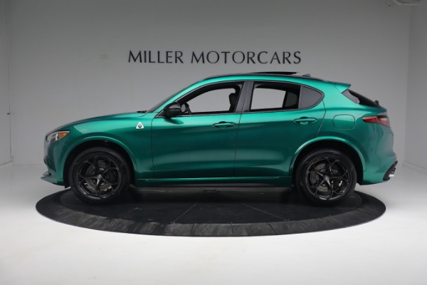 New 2022 Alfa Romeo Stelvio Quadrifoglio for sale $79,290 at Bentley Greenwich in Greenwich CT 06830 3