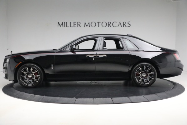 Used 2022 Rolls-Royce Black Badge Ghost for sale Sold at Bentley Greenwich in Greenwich CT 06830 3