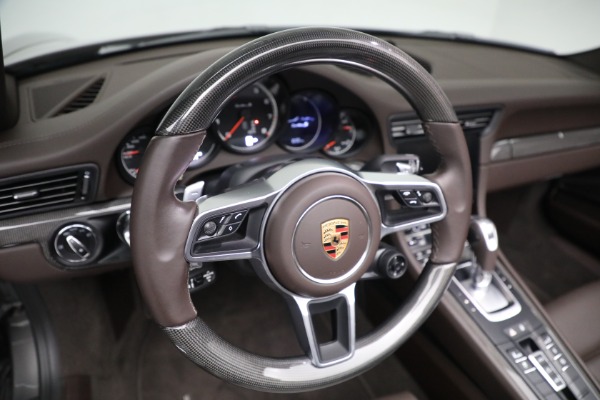 Used 2019 Porsche 911 Turbo S for sale Sold at Bentley Greenwich in Greenwich CT 06830 18