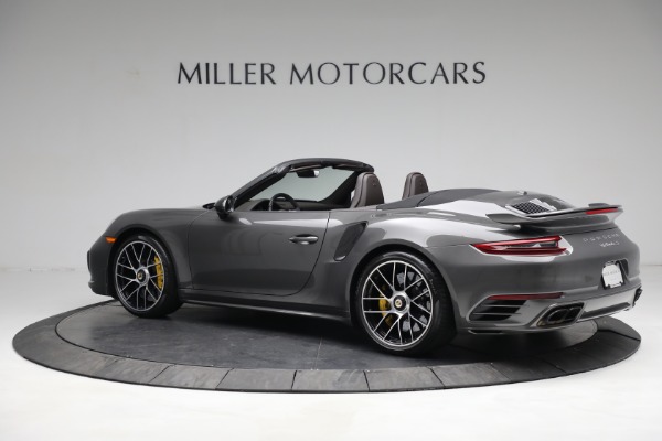 Used 2019 Porsche 911 Turbo S for sale Sold at Bentley Greenwich in Greenwich CT 06830 4