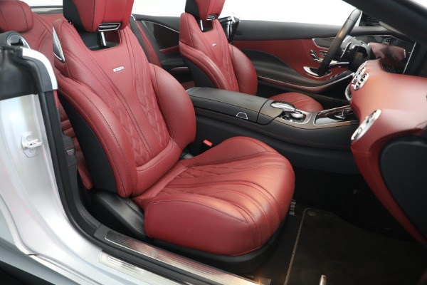 Used 2018 Mercedes-Benz S-Class AMG S 63 for sale $105,900 at Bentley Greenwich in Greenwich CT 06830 19