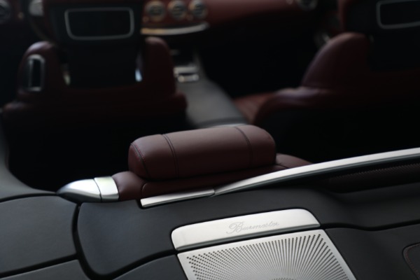 Used 2018 Mercedes-Benz S-Class AMG S 63 for sale $105,900 at Bentley Greenwich in Greenwich CT 06830 23