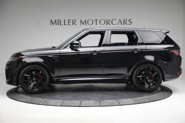 Used 2020 Land Rover Range Rover Sport SVR for sale Sold at Bentley Greenwich in Greenwich CT 06830 3