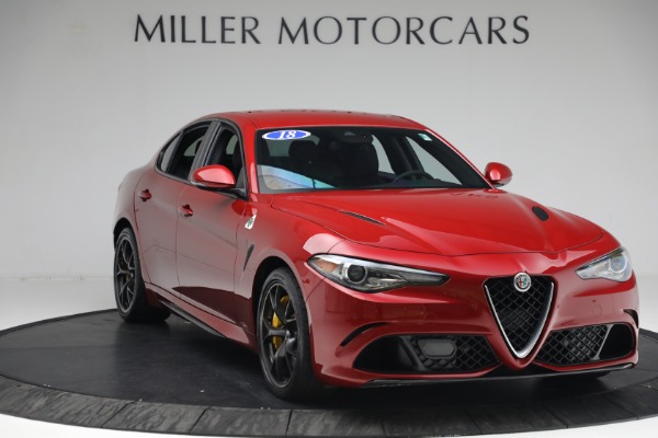 Used 2018 Alfa Romeo Giulia Quadrifoglio for sale Sold at Bentley Greenwich in Greenwich CT 06830 11