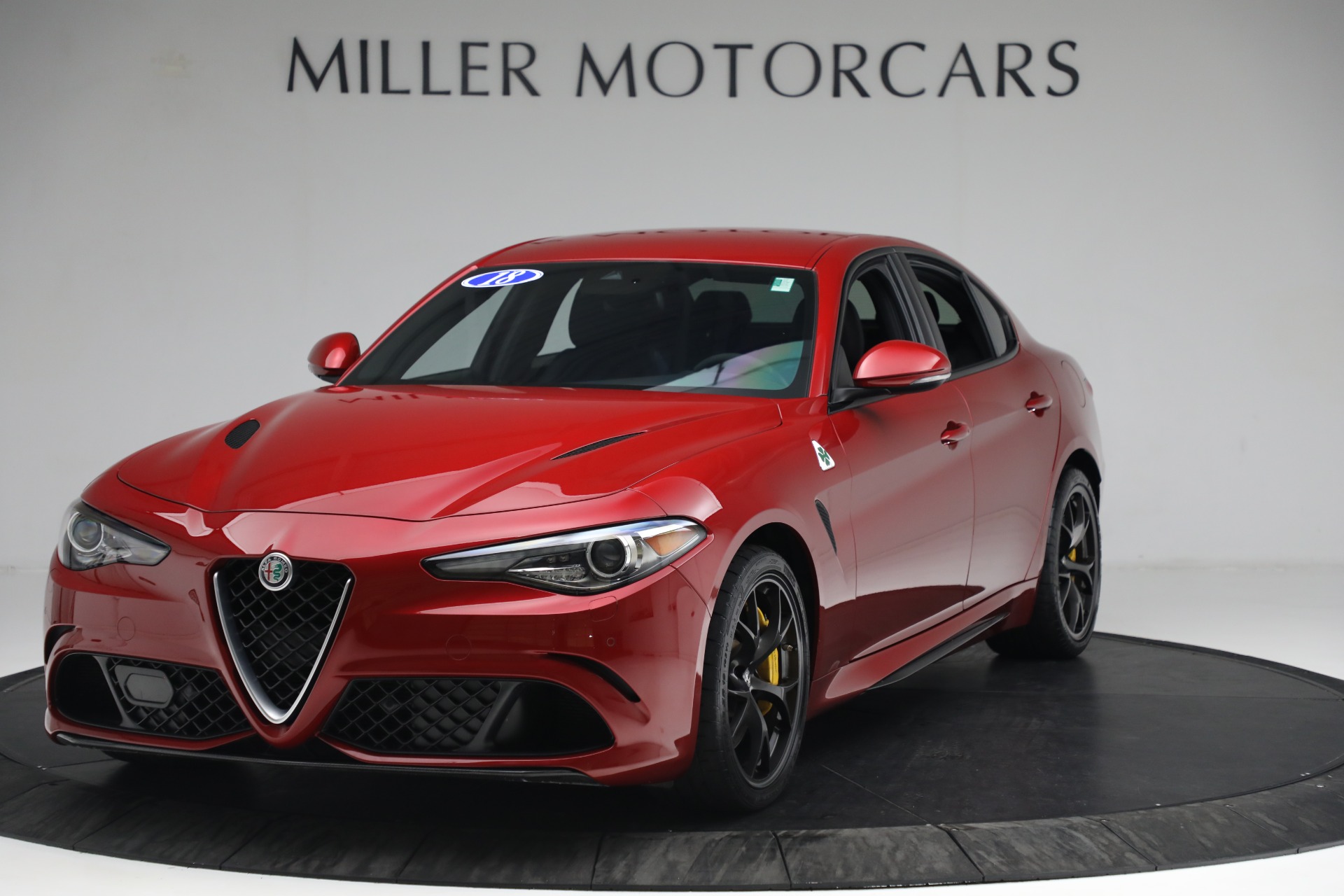 Used 2018 Alfa Romeo Giulia Quadrifoglio for sale Sold at Bentley Greenwich in Greenwich CT 06830 1