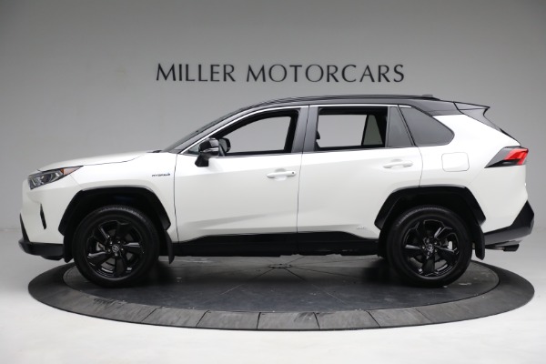 Used 2021 Toyota RAV4 Hybrid XSE for sale Sold at Bentley Greenwich in Greenwich CT 06830 3