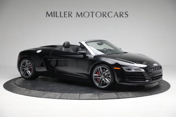 Used 2015 Audi R8 4.2 quattro Spyder for sale $109,900 at Bentley Greenwich in Greenwich CT 06830 10