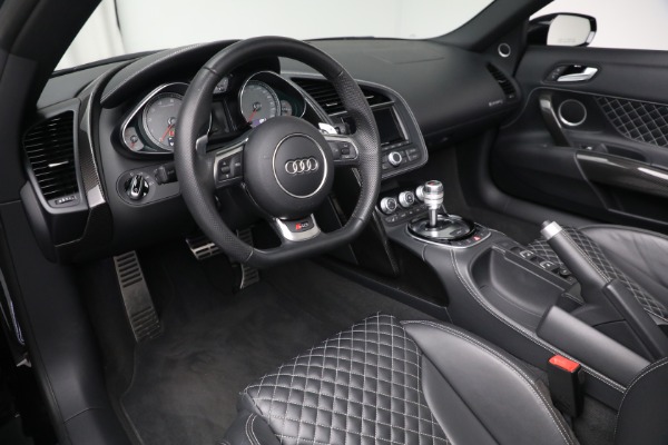 Used 2015 Audi R8 4.2 quattro Spyder for sale Sold at Bentley Greenwich in Greenwich CT 06830 20