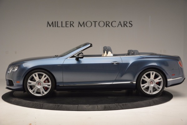 Used 2014 Bentley Continental GT V8 S Convertible for sale Sold at Bentley Greenwich in Greenwich CT 06830 3