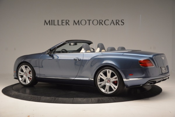 Used 2014 Bentley Continental GT V8 S Convertible for sale Sold at Bentley Greenwich in Greenwich CT 06830 4