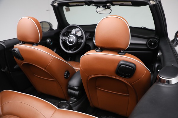 Used 2018 MINI Convertible Cooper for sale Sold at Bentley Greenwich in Greenwich CT 06830 28