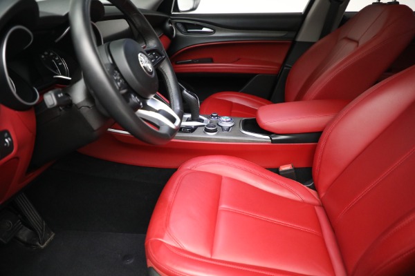 Used 2021 Alfa Romeo Stelvio TI for sale $42,900 at Bentley Greenwich in Greenwich CT 06830 11