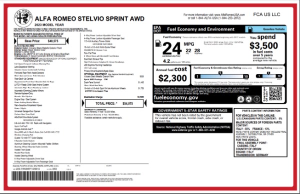 Used 2023 Alfa Romeo Giulia Veloce | Greenwich, CT
