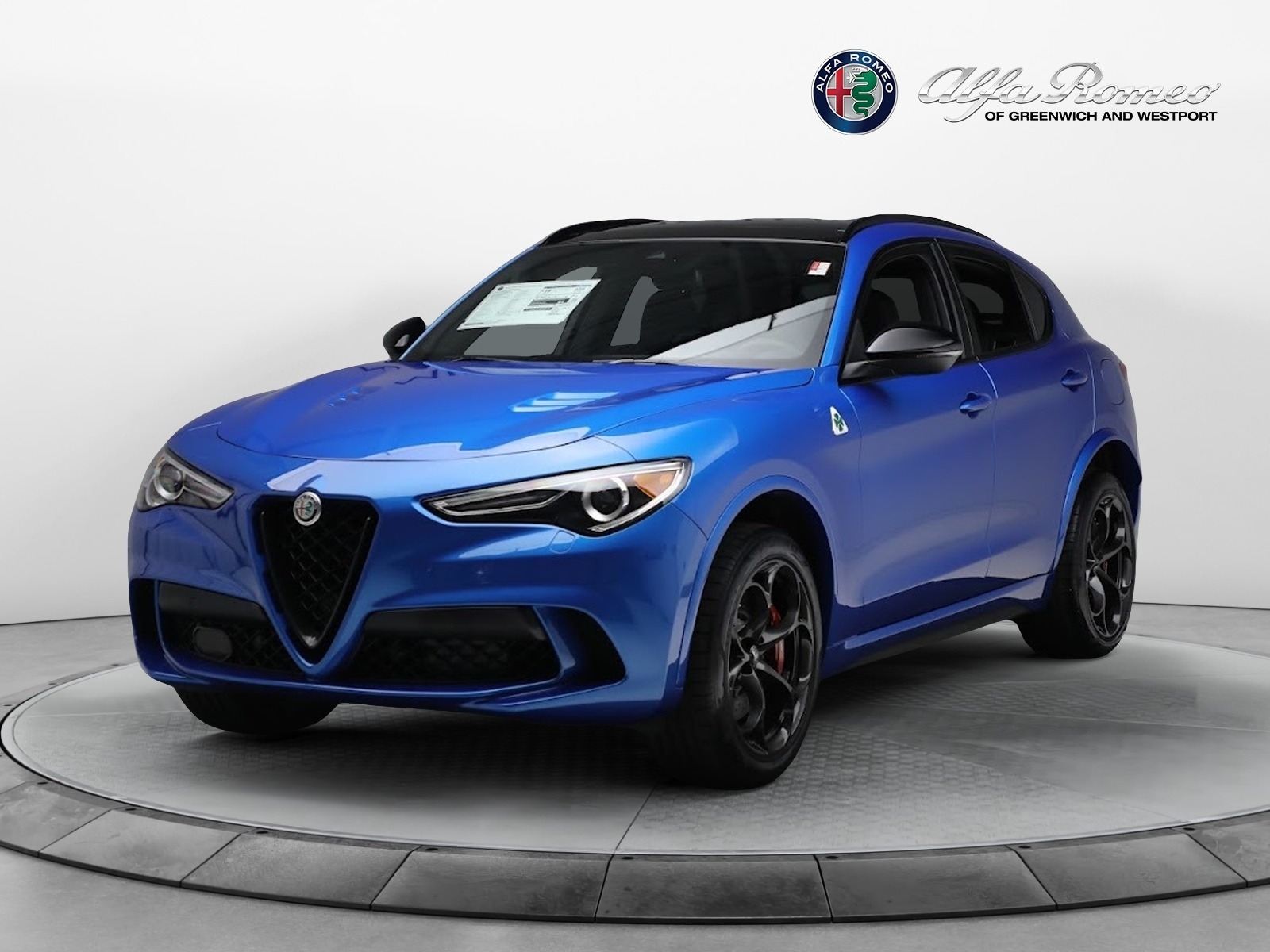 New 2023 Alfa Romeo Stelvio Quadrifoglio for sale $86,670 at Bentley Greenwich in Greenwich CT 06830 1