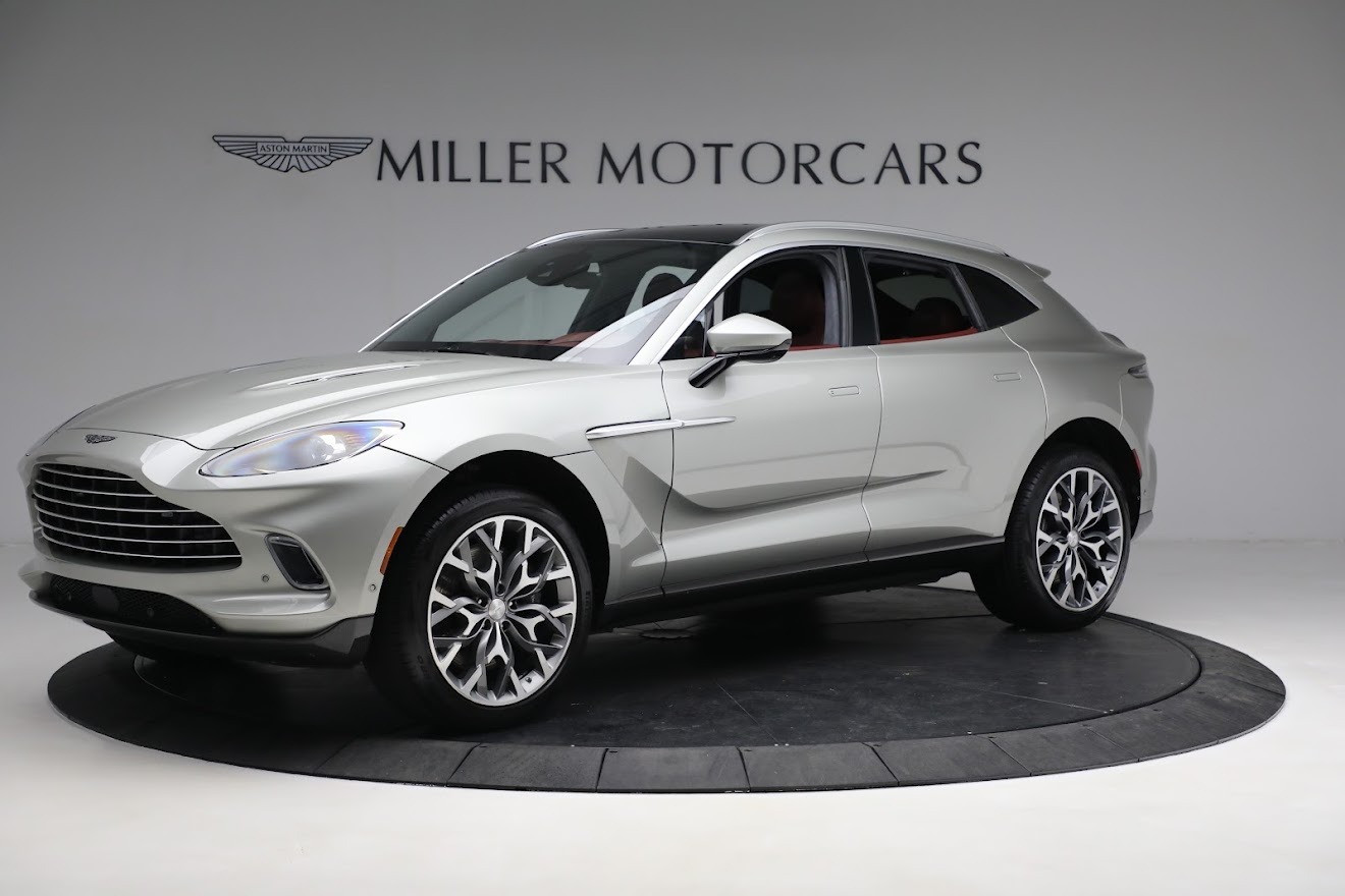 Used 2021 Aston Martin DBX for sale Sold at Bentley Greenwich in Greenwich CT 06830 1