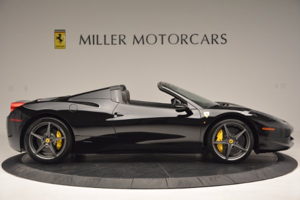 Used 2014 Ferrari 458 Spider for sale Sold at Bentley Greenwich in Greenwich CT 06830 9