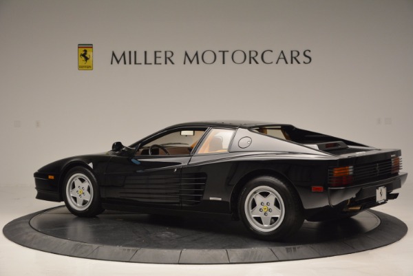 Used 1989 Ferrari Testarossa for sale Sold at Bentley Greenwich in Greenwich CT 06830 4