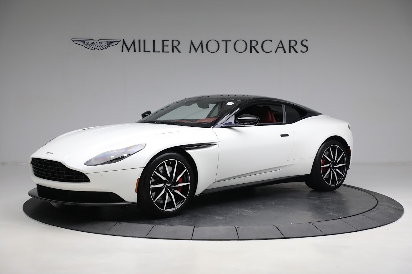 Used 2019 Aston Martin DB11 V8 for sale Sold at Bentley Greenwich in Greenwich CT 06830 1