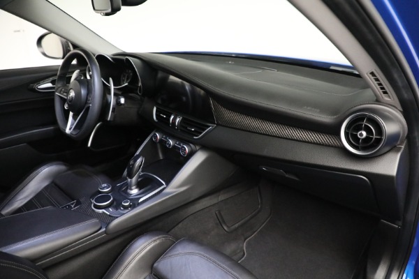Used 2019 Alfa Romeo Giulia Ti Sport Carbon for sale $34,900 at Bentley Greenwich in Greenwich CT 06830 17
