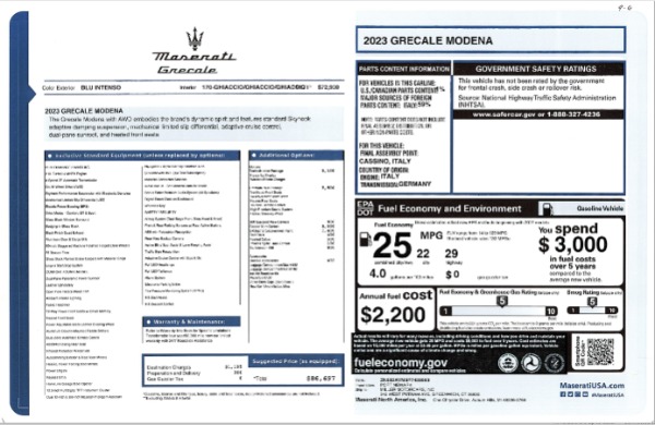 New 2023 Maserati Grecale Modena for sale Sold at Bentley Greenwich in Greenwich CT 06830 24