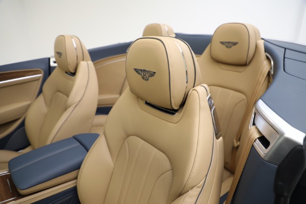 New 2023 Bentley Continental GTC V8 for sale $290,528 at Bentley Greenwich in Greenwich CT 06830 26