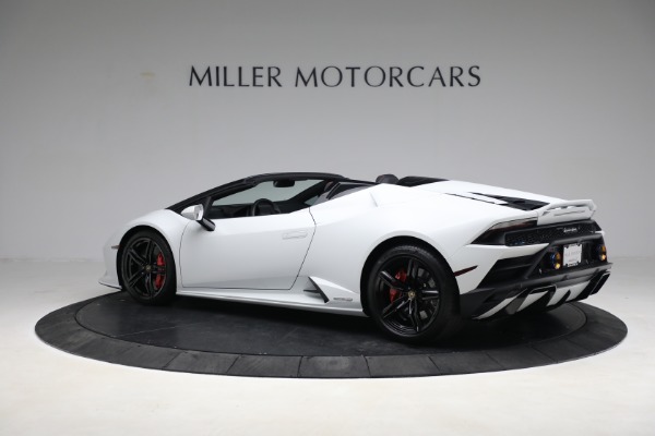 Used 2021 Lamborghini Huracan LP 610-2 EVO Spyder for sale Sold at Bentley Greenwich in Greenwich CT 06830 4