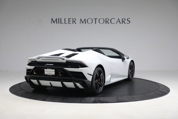 Used 2021 Lamborghini Huracan LP 610-2 EVO Spyder for sale Sold at Bentley Greenwich in Greenwich CT 06830 7