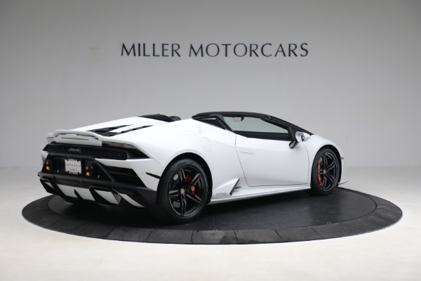 Used 2021 Lamborghini Huracan LP 610-2 EVO Spyder for sale Sold at Bentley Greenwich in Greenwich CT 06830 8