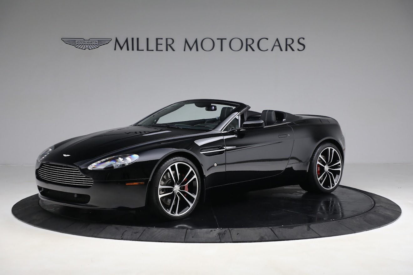 Used 2009 Aston Martin V8 Vantage Roadster for sale Sold at Bentley Greenwich in Greenwich CT 06830 1