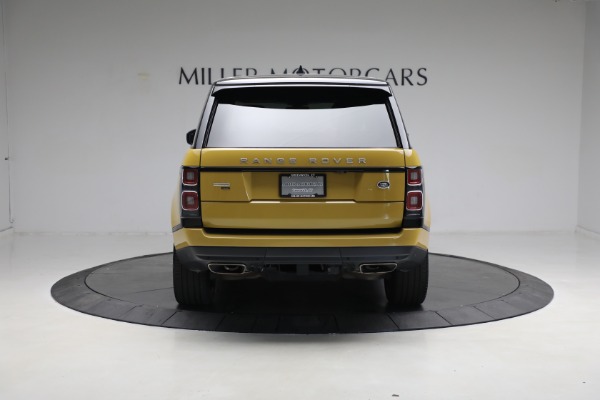 Used 2021 Land Rover Range Rover Autobiography Fifty Edition for sale Sold at Bentley Greenwich in Greenwich CT 06830 6