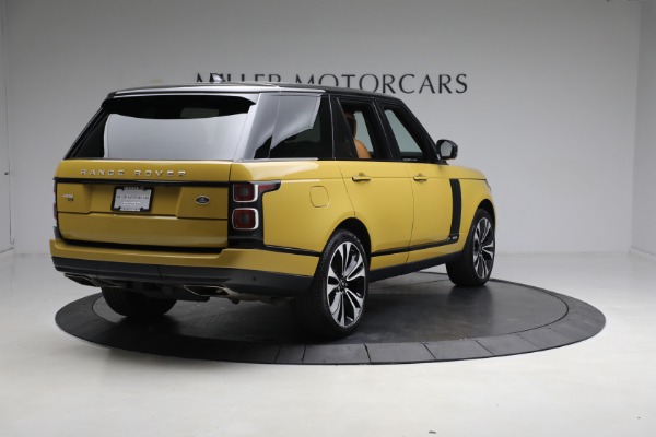 Used 2021 Land Rover Range Rover Autobiography Fifty Edition for sale Sold at Bentley Greenwich in Greenwich CT 06830 7