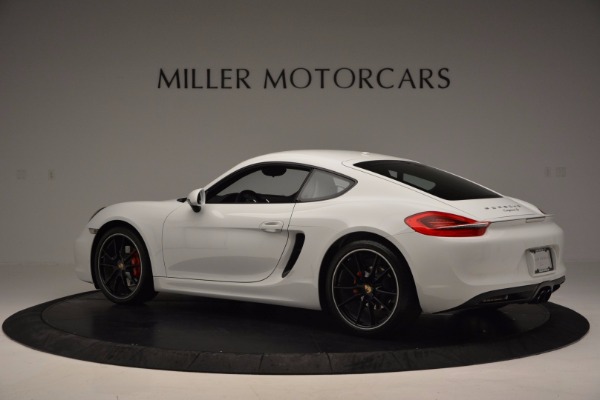 Used 2014 Porsche Cayman S for sale Sold at Bentley Greenwich in Greenwich CT 06830 4