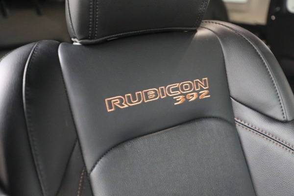 Used 2021 Jeep Wrangler Unlimited Rubicon 392 for sale Sold at Bentley Greenwich in Greenwich CT 06830 22