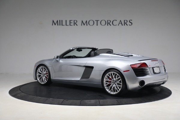 Used 2015 Audi R8 4.2 quattro Spyder for sale $149,900 at Bentley Greenwich in Greenwich CT 06830 4