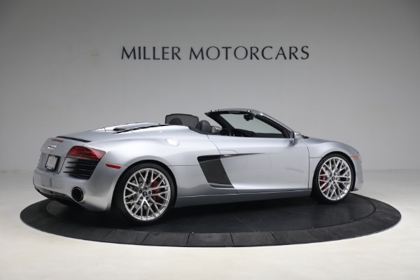 Used 2015 Audi R8 4.2 quattro Spyder for sale $149,900 at Bentley Greenwich in Greenwich CT 06830 7