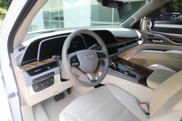 Used 2021 Cadillac Escalade ESV Premium Luxury Platinum for sale Sold at Bentley Greenwich in Greenwich CT 06830 10