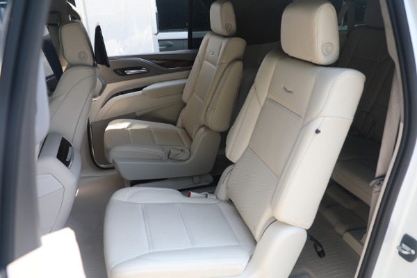 Used 2021 Cadillac Escalade ESV Premium Luxury Platinum for sale Sold at Bentley Greenwich in Greenwich CT 06830 14